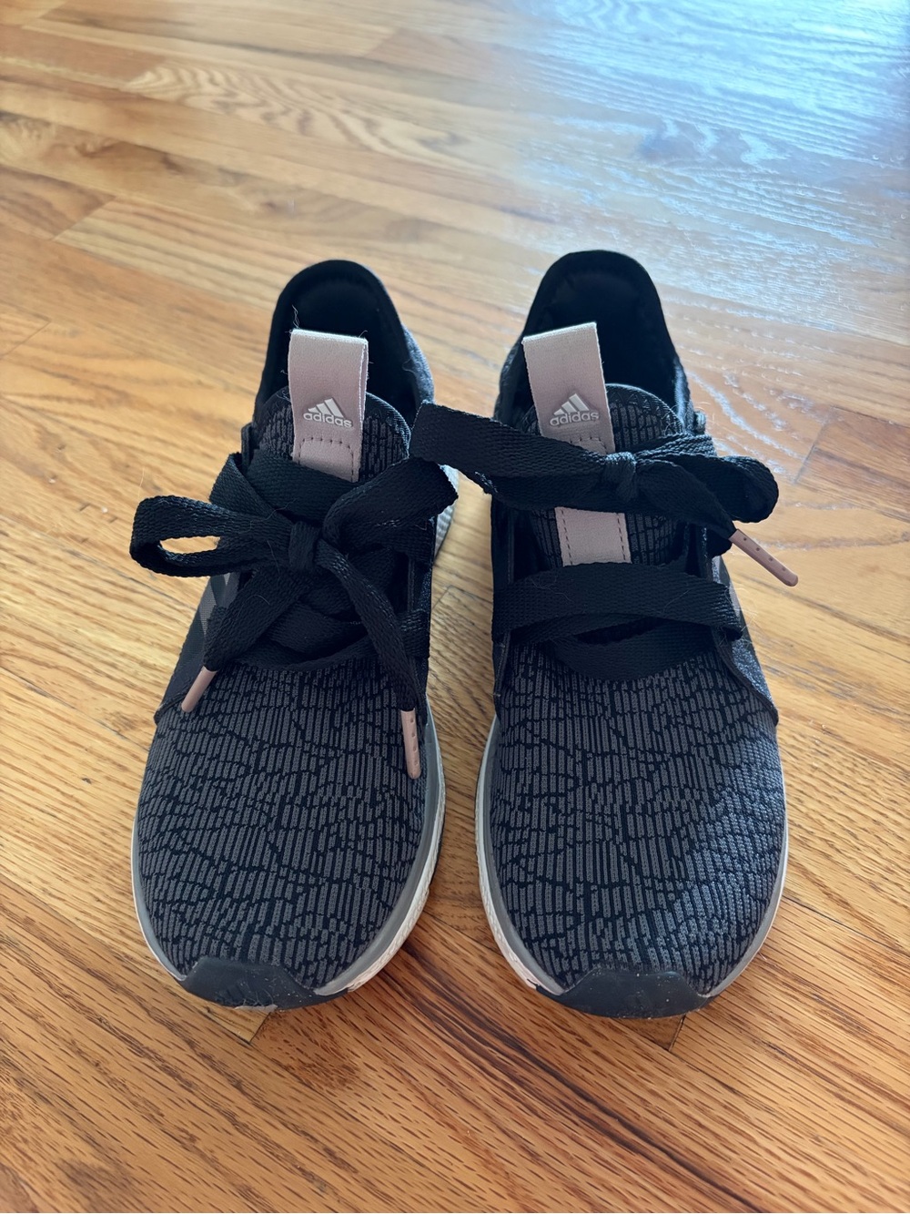 adidas bounce Black and Pink sneakers